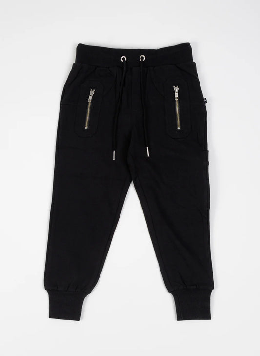 Federation Mini KIDS Playground Trackies - Black