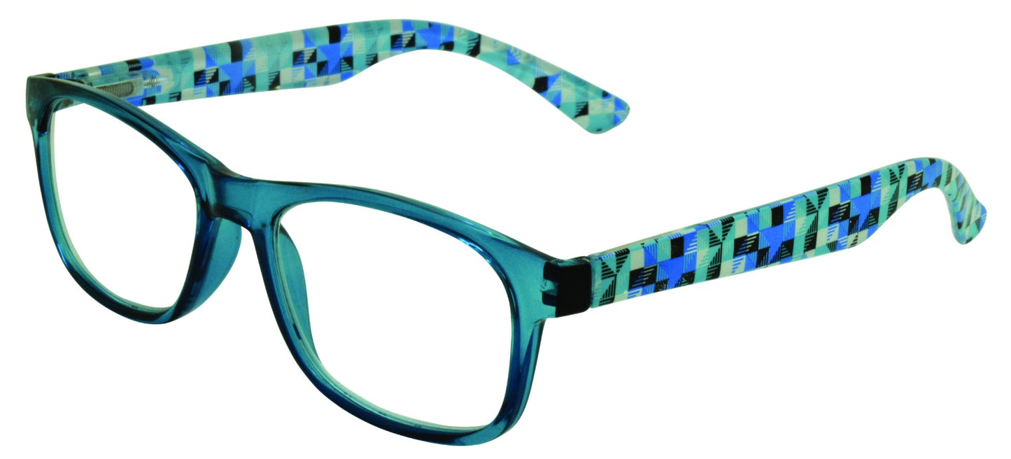 On the Nose Readers Signature Range - Diagonals Blue
