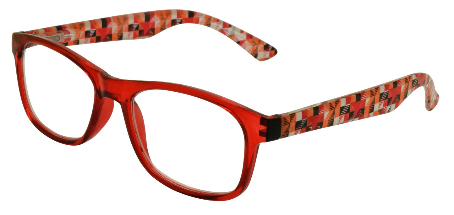 On the Nose Readers Signature Range - Diagonals Red