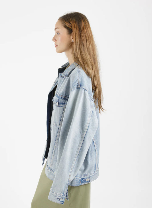 Federation The Denim Jacket - Washed Sky