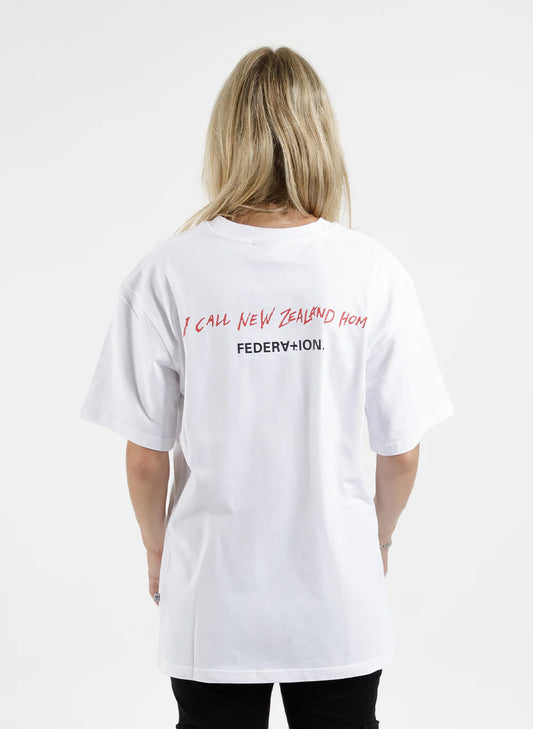 Federation Our Tee White Polaroid - Burger