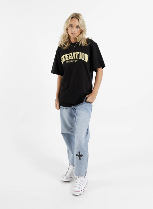 Federation Take It Easy Jean - Trio Washed Blue