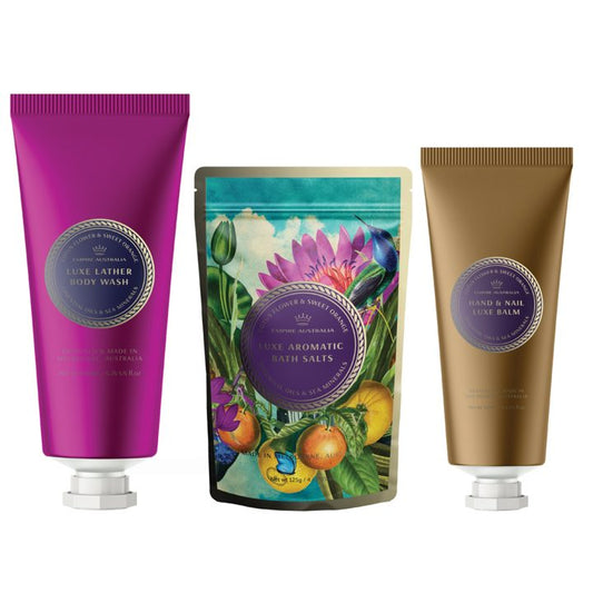 Empire Australia Sapphire Coast Body Pamper Pack - Lotus Flower & Sweet Orange