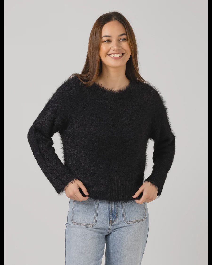 Stella + Gemma Fluffie Top - Black