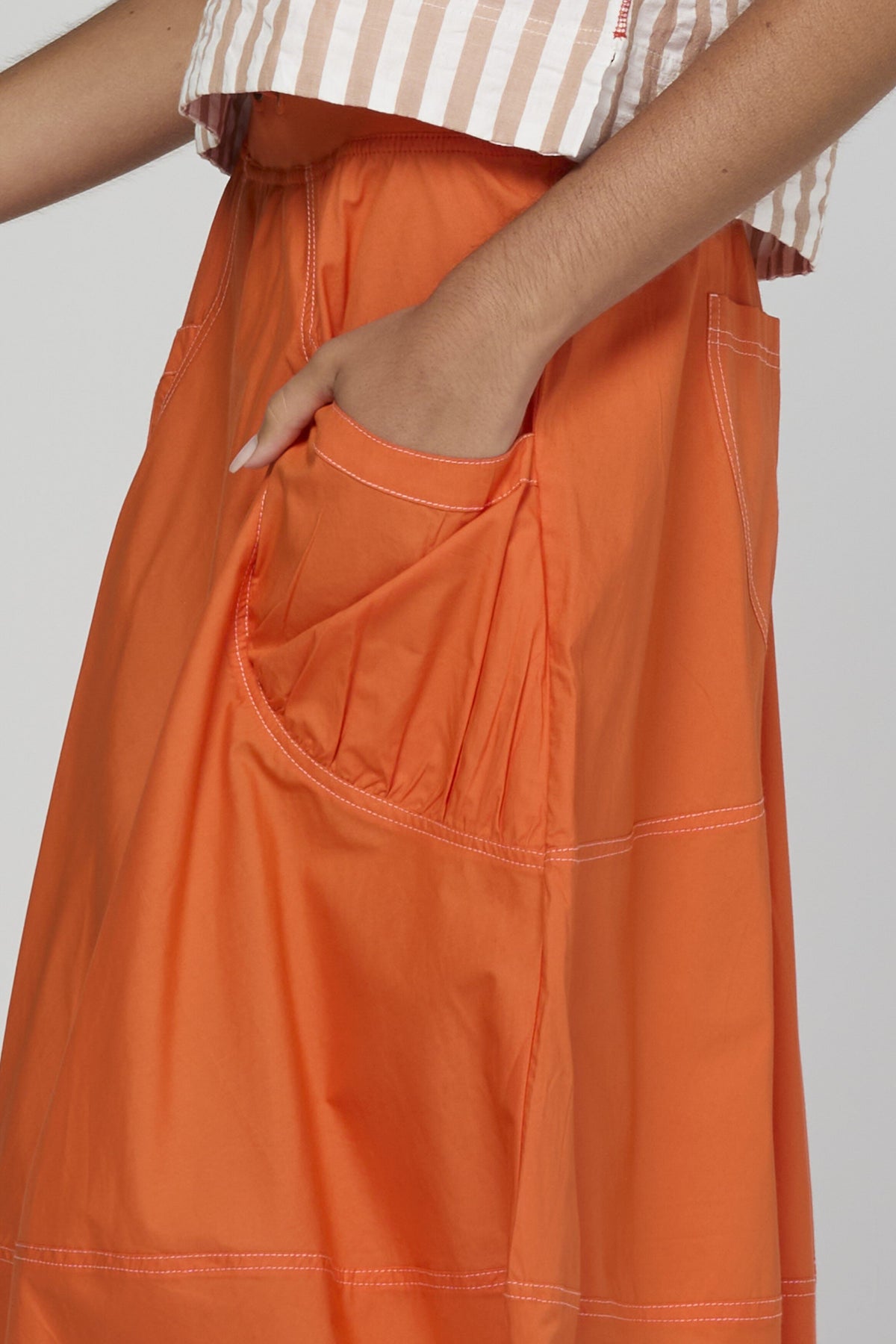 Boom Shankar Guru Skirt - Chilli