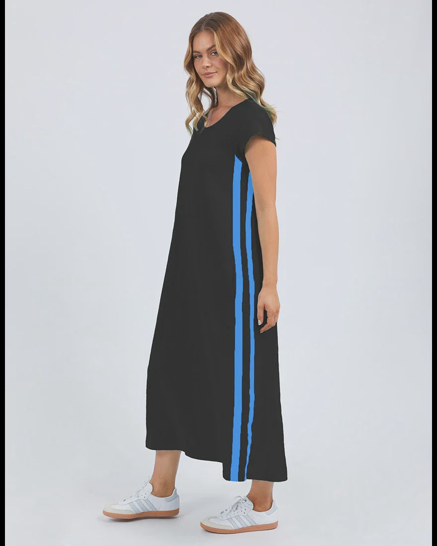 Foxwood Recovery Dress - Black & Blue