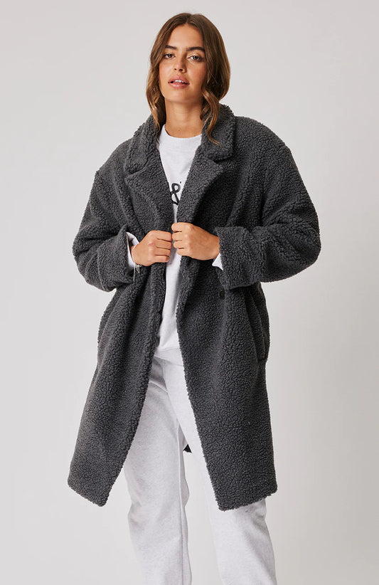 Cartel & Willow Bonnie Coat Charcoal