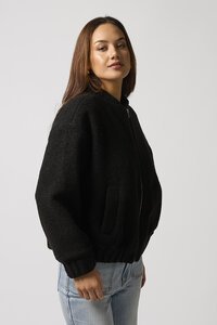 Stella + Gemma Bomber Jacket - Black