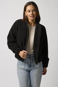 Stella + Gemma Bomber Jacket - Black