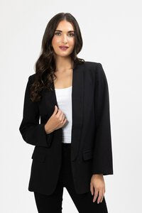 Billie the Label Bella Boyfriend Blazer - Black