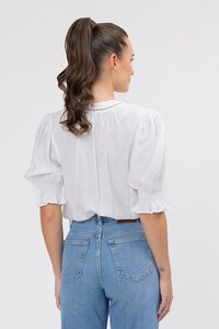 Seeking Lola Addyson Top - White Texture