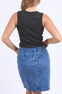 Foxwood Iris Tank - Black