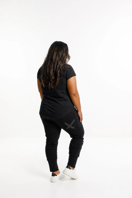 Homelee Apartment Pant Black with Matte Black X