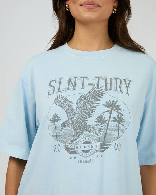 Silent Theory Original Eagle Tee - Light Blue