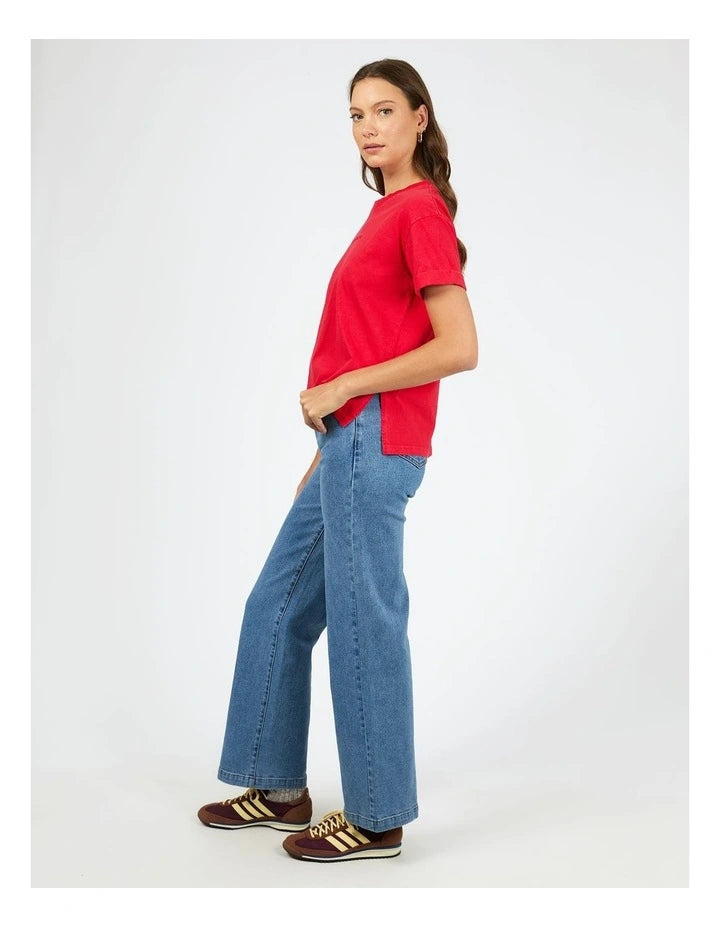 All About Eve Washed Tee - Red
