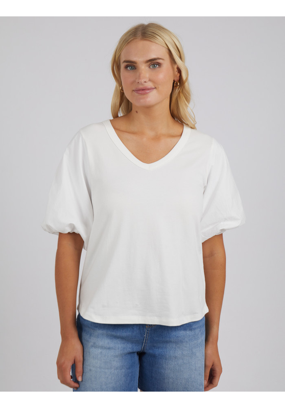 Elm Joy S/S Tee - White