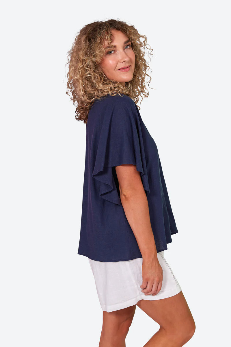 Eb & Ive Verve Top Sapphire