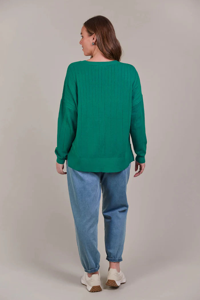 Eb & Ive Palmer Relaxed Knit - Teal