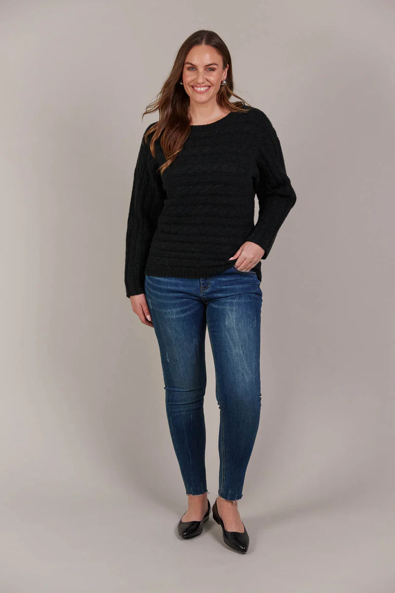 Eb & Ive Merano Cable Knit - Char