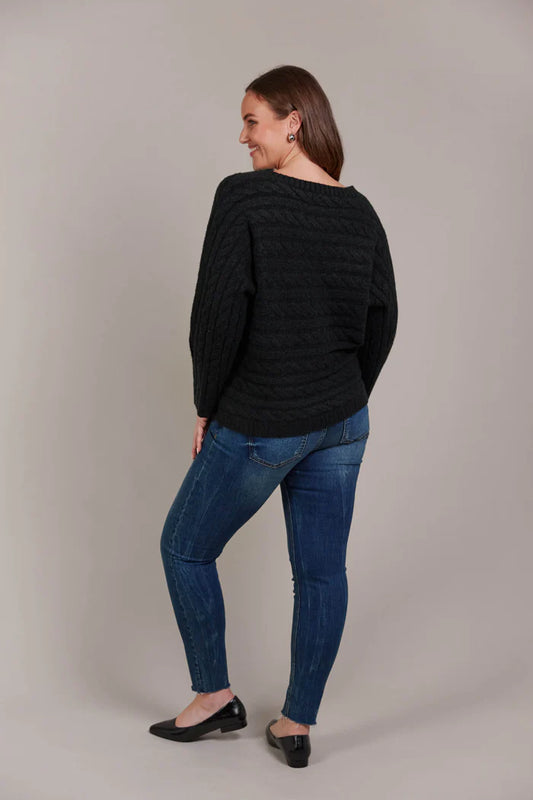 Eb & Ive Merano Cable Knit - Char