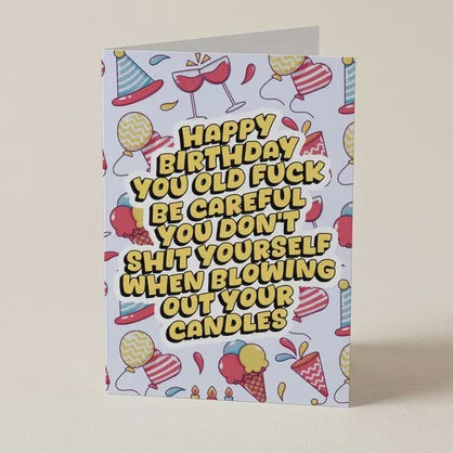 Yeah Noted Card - Blowing out the Candles