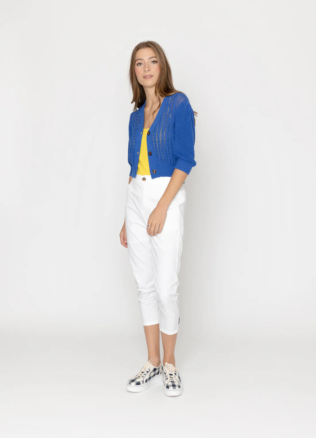 Two by Two Myka Cardigan - Cobalt