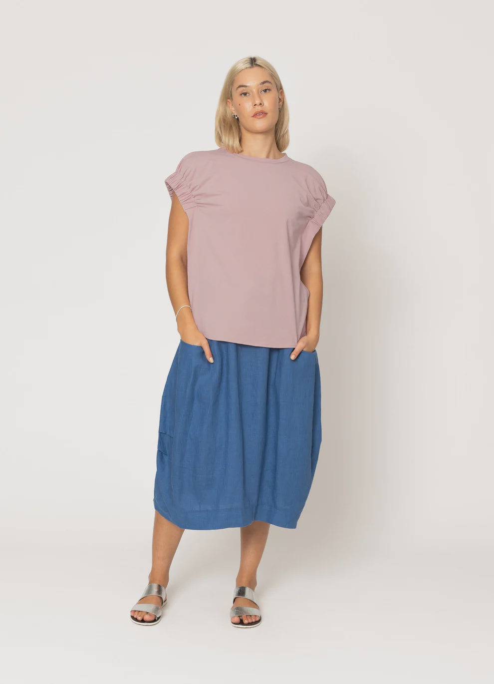 Two by Two Lyon Top - Dusky Pink