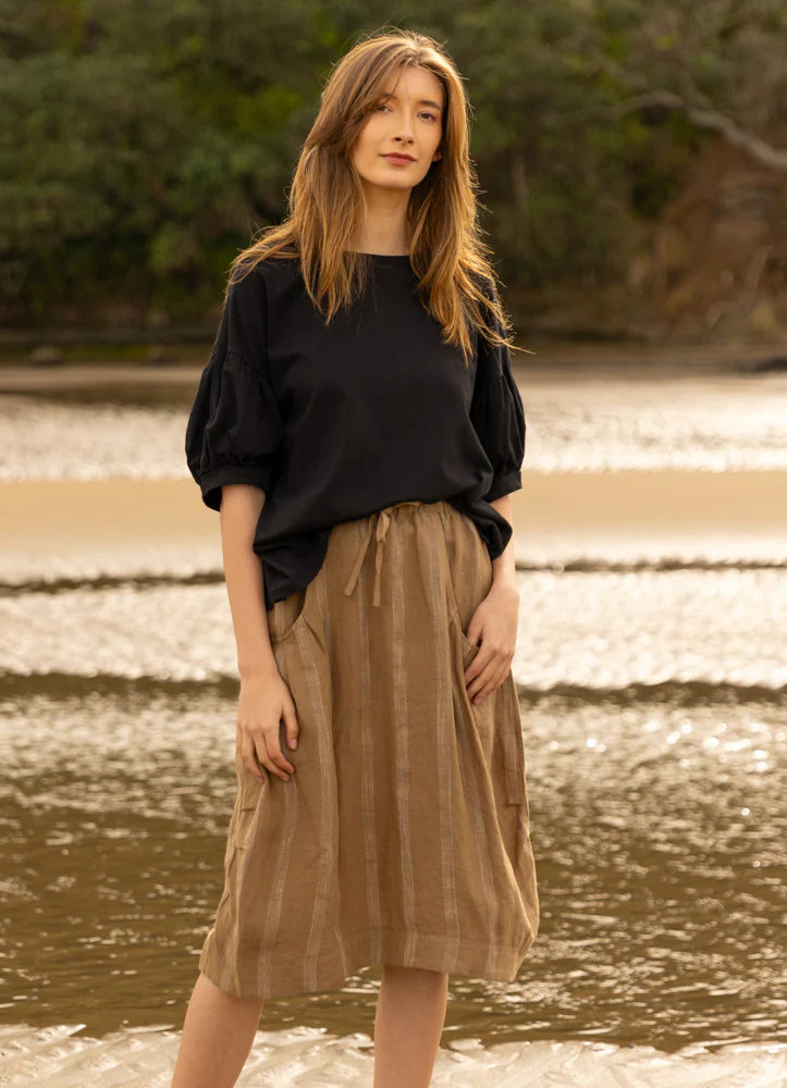 Two by Two Marley Top - Black