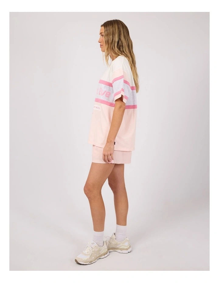 All About Eve Premier Panel Relaxed Tee - Orchid