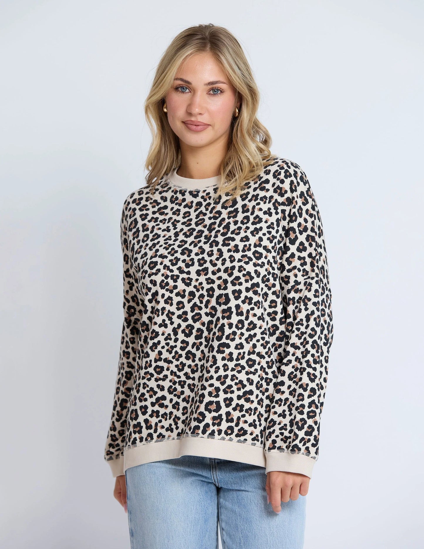 Stella & Gemma Newport Sweat - Leopard