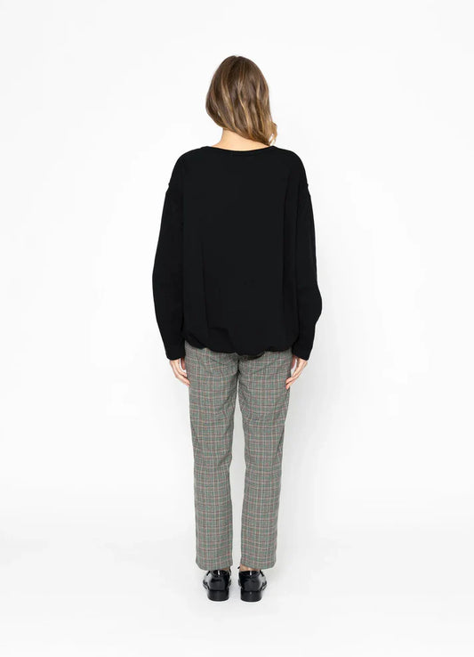 Two By Two Cascade Top - Black