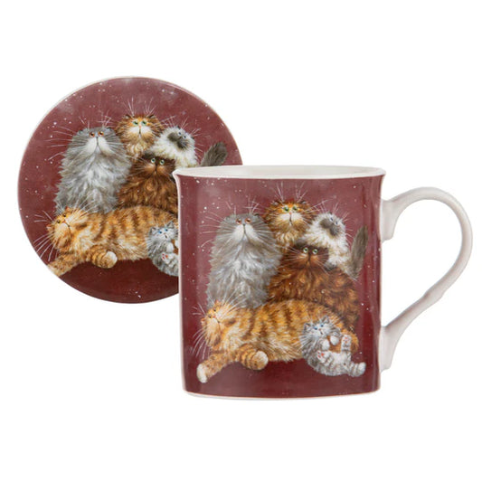 Ashdene Kim's Cats Mug & Coaster