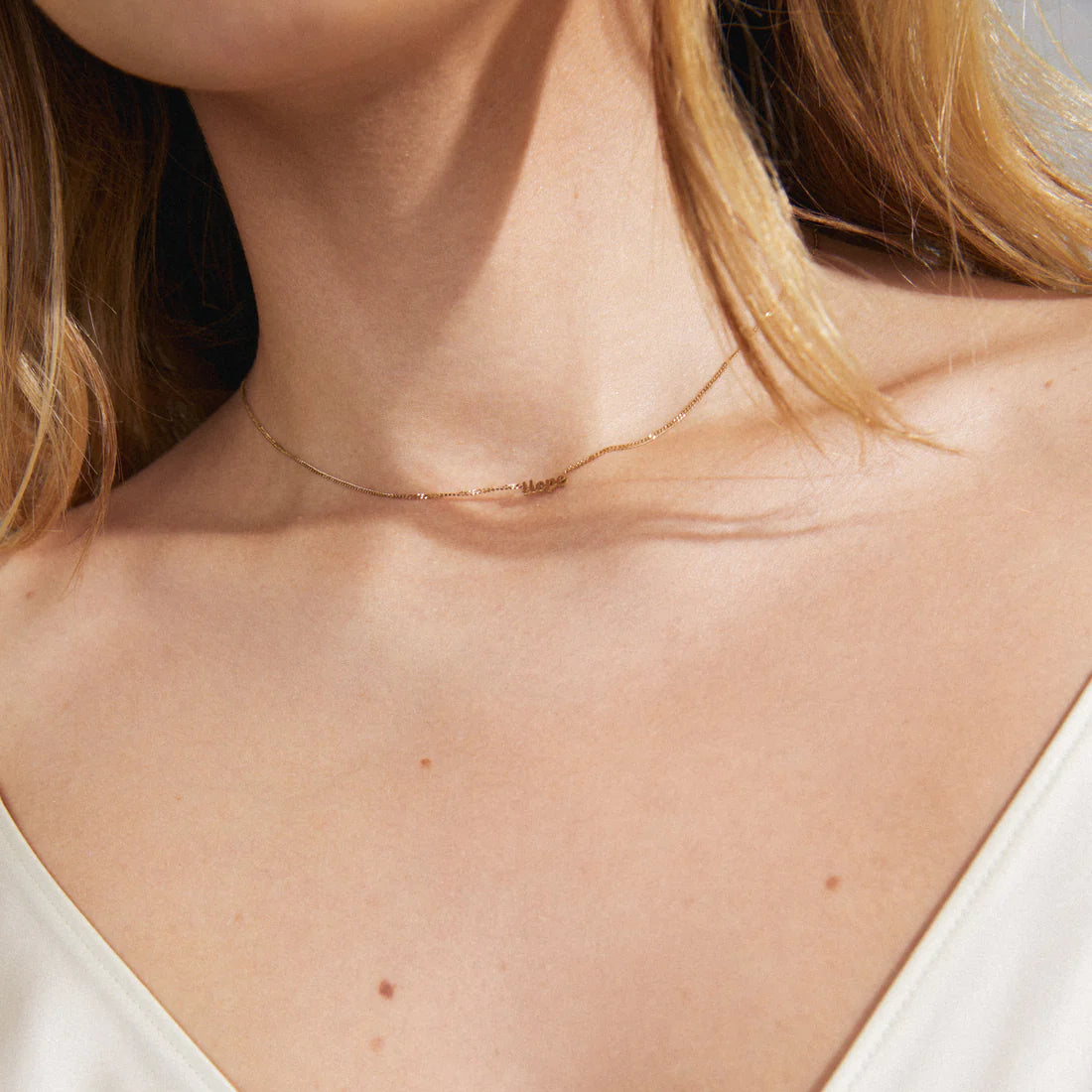 Pilgrim Hope Recycled Necklace - Gold Plated