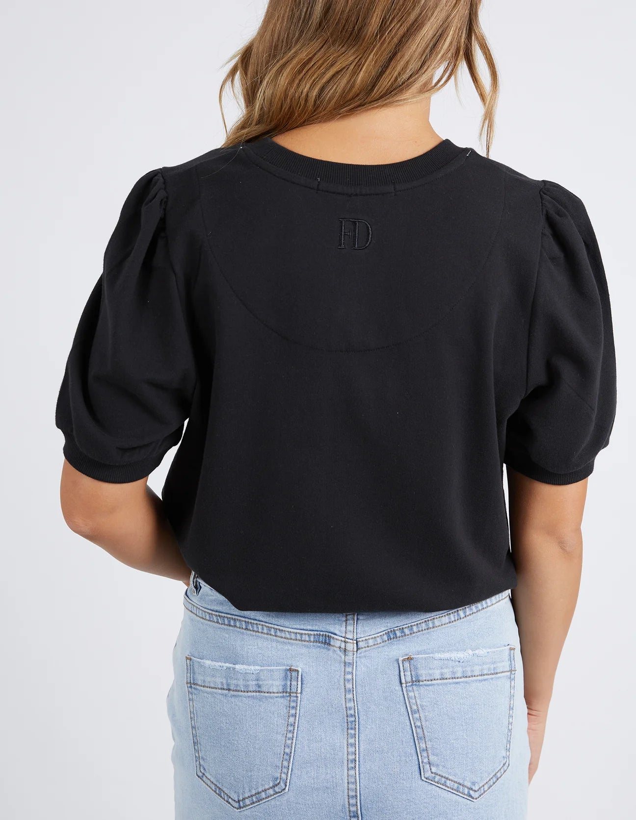 Foxwood Ingrid Tee Black