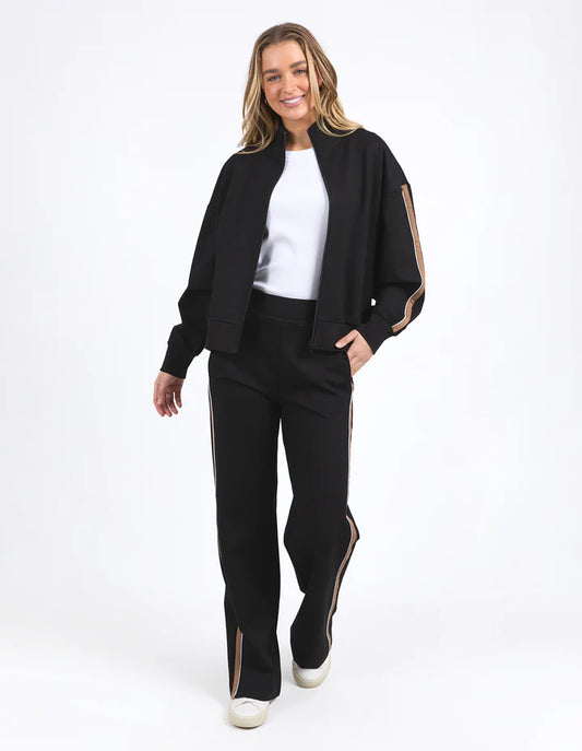 Foxwood London Zip Thru - Black