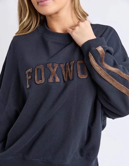 Foxwood Elevated Sunday Crew - Ink