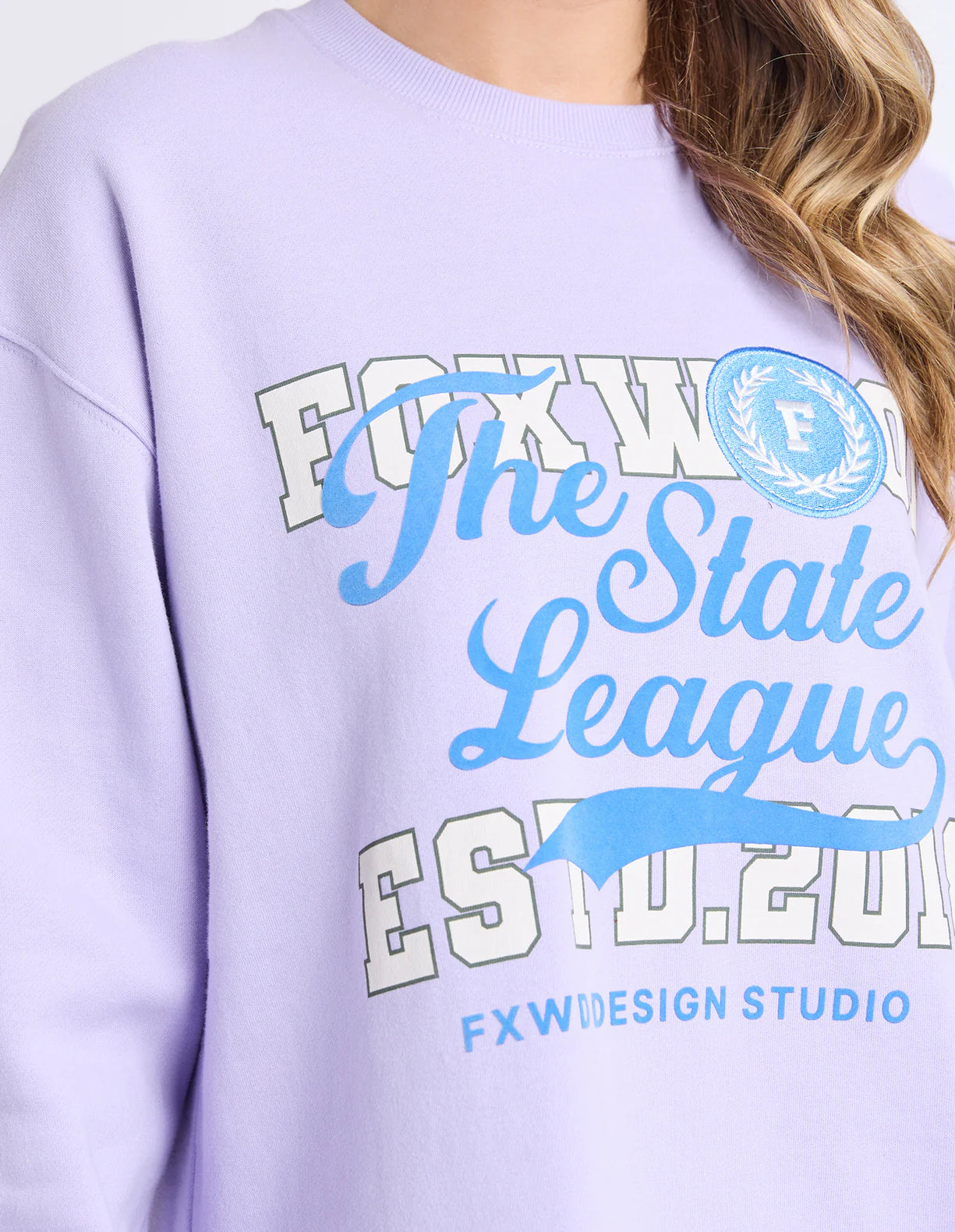 Foxwood Elevate Crew - Lavender