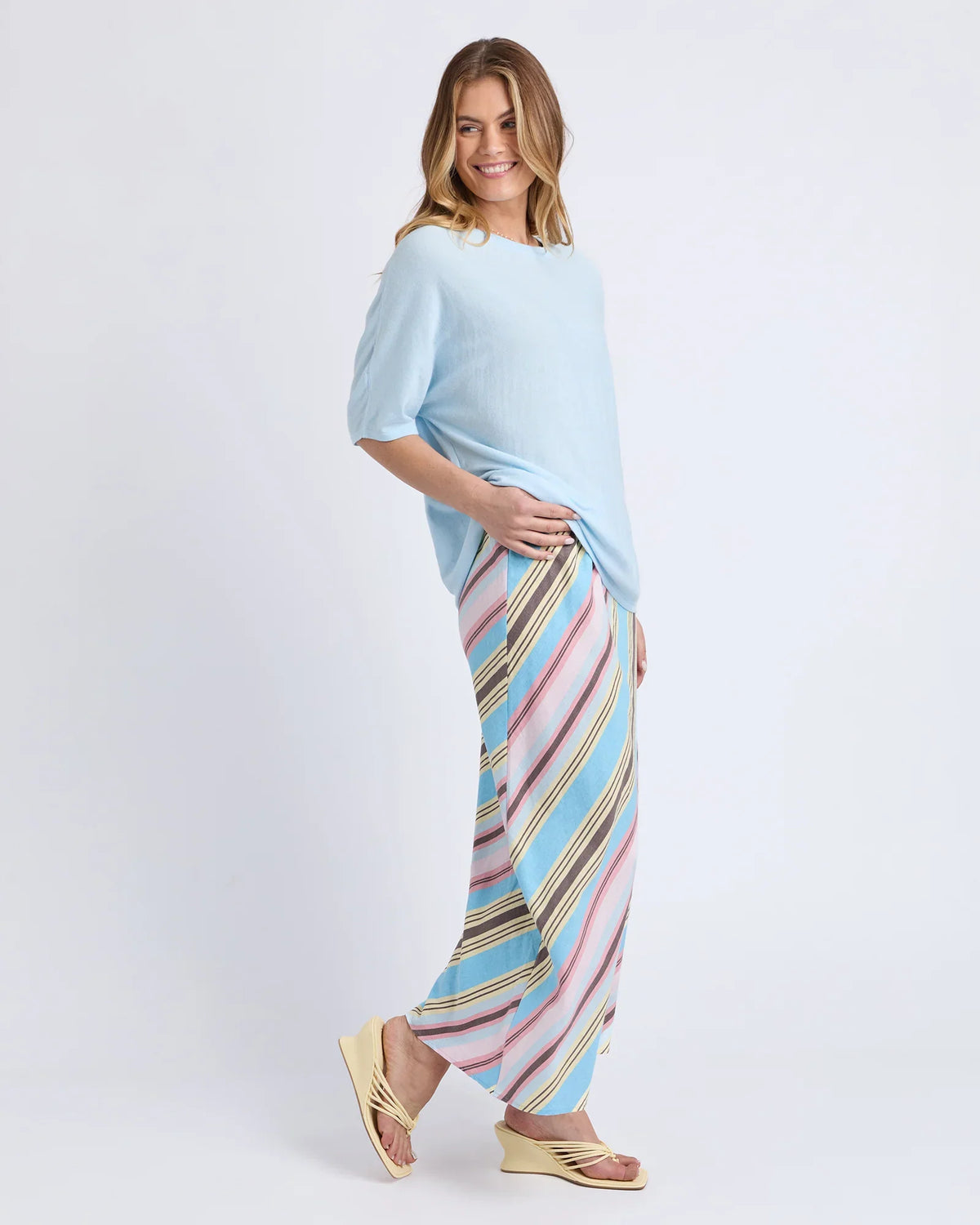 Foxwood Dune Knit - Pale Blue