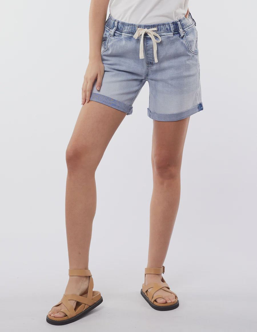 Foxwood Gabrielle Jogger Short - Light Blue