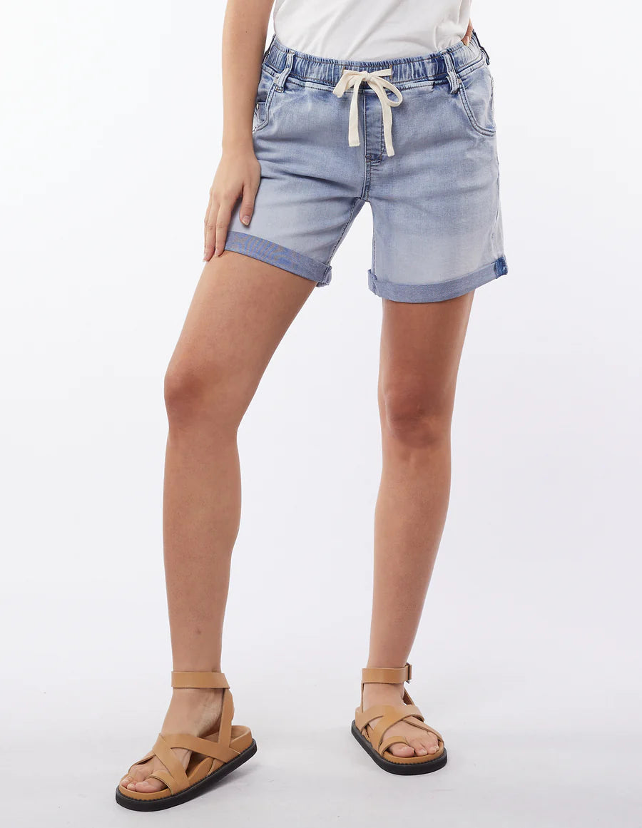 Foxwood Gabrielle Jogger Short - Light Blue