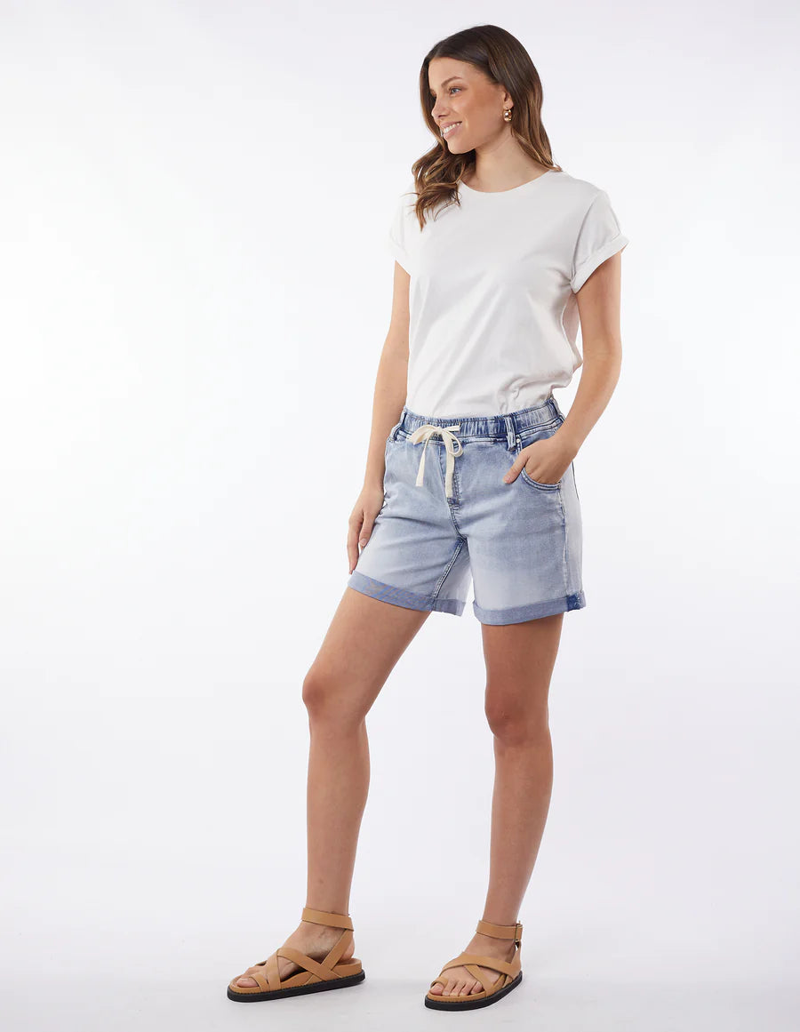 Foxwood Gabrielle Jogger Short - Light Blue