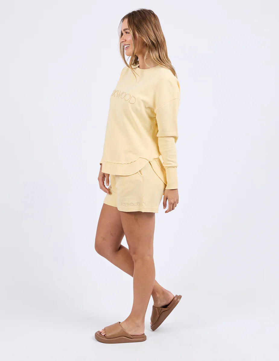 Foxwood Simplified Crew - Lemon