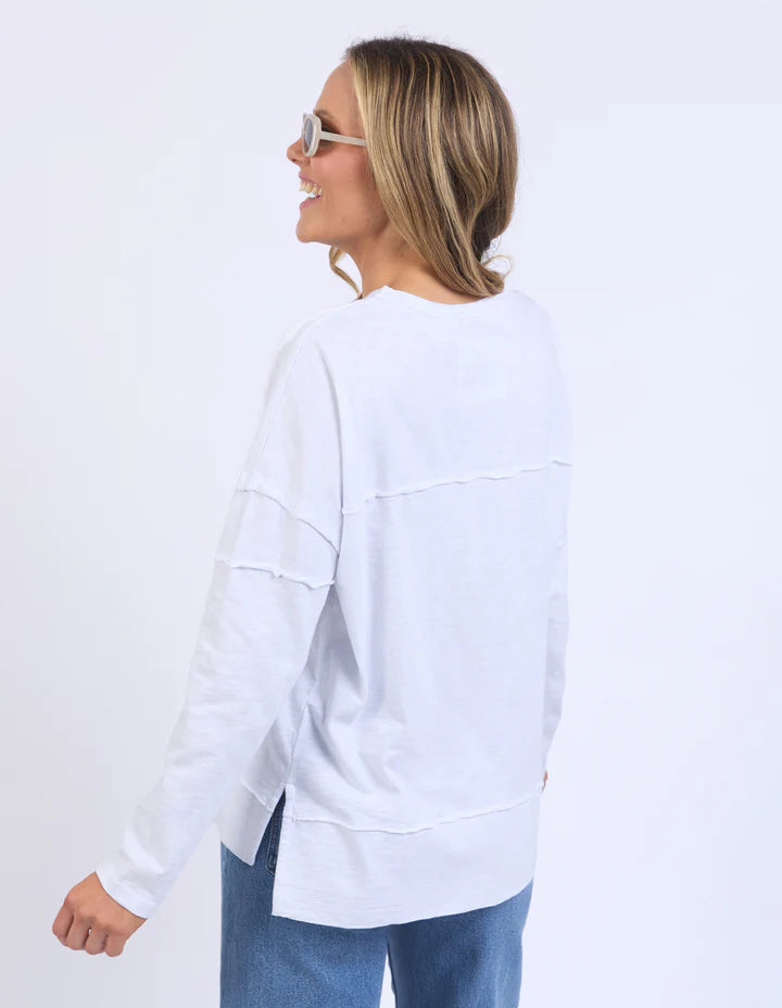 Foxwood Jayne Throw On Top - White