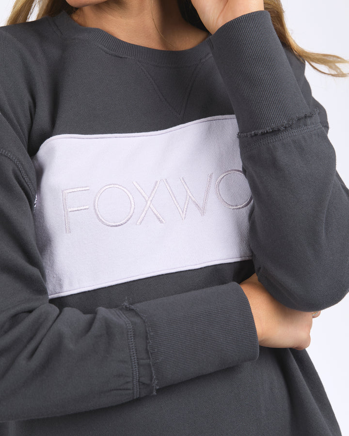 Foxwood Simplified Tonal Crew - Coal