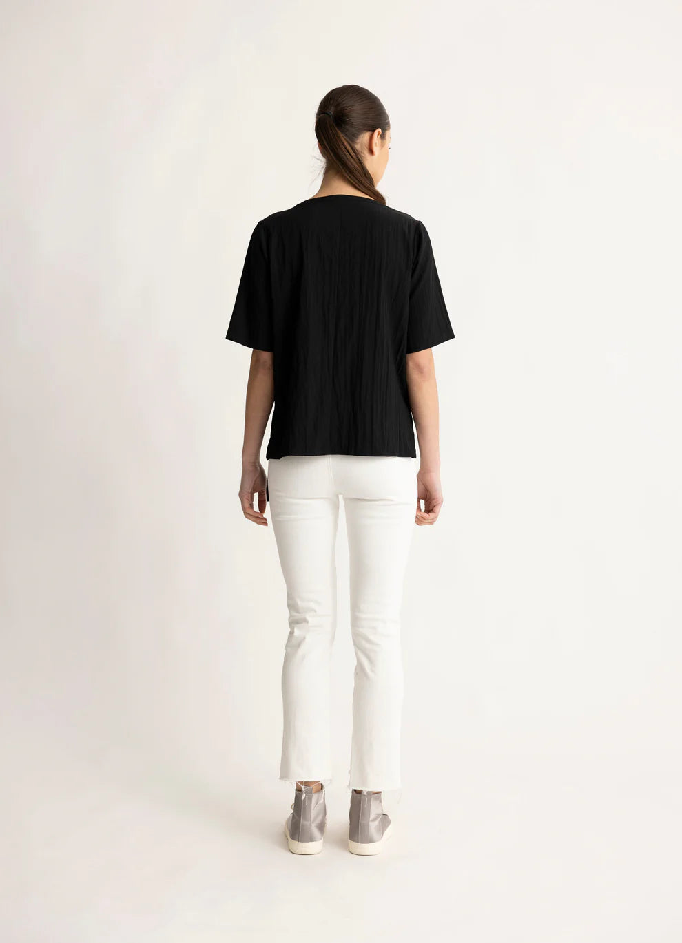 Two By Two Dallas Top - Black