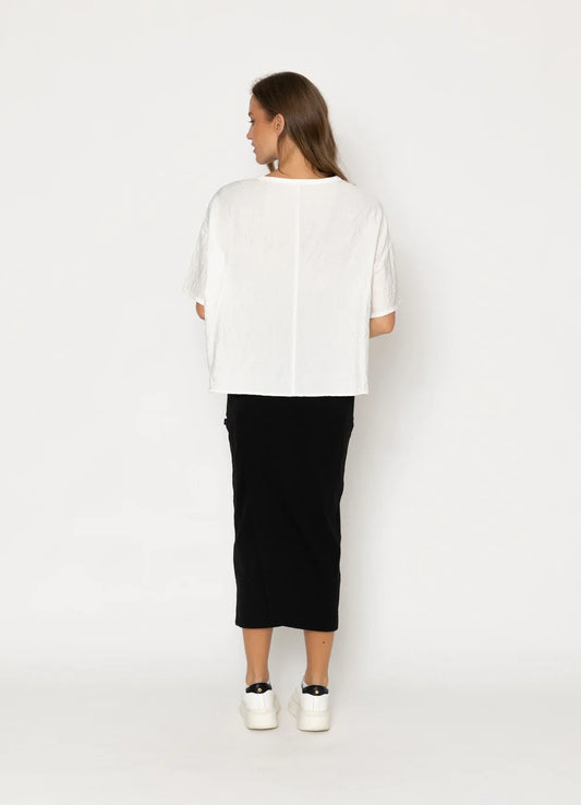 Two By Two Dallas Top - White