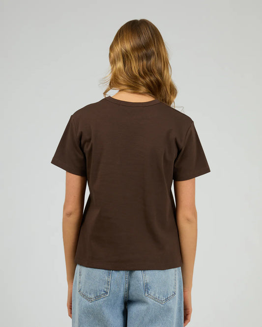 Silent Theory Regular Tee - Chocolate