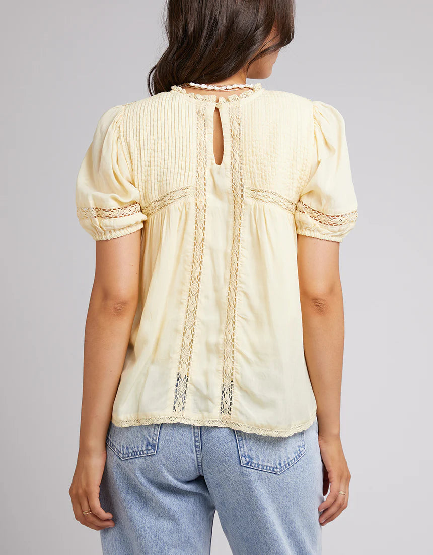 All About Eve Denver Tee Yellow