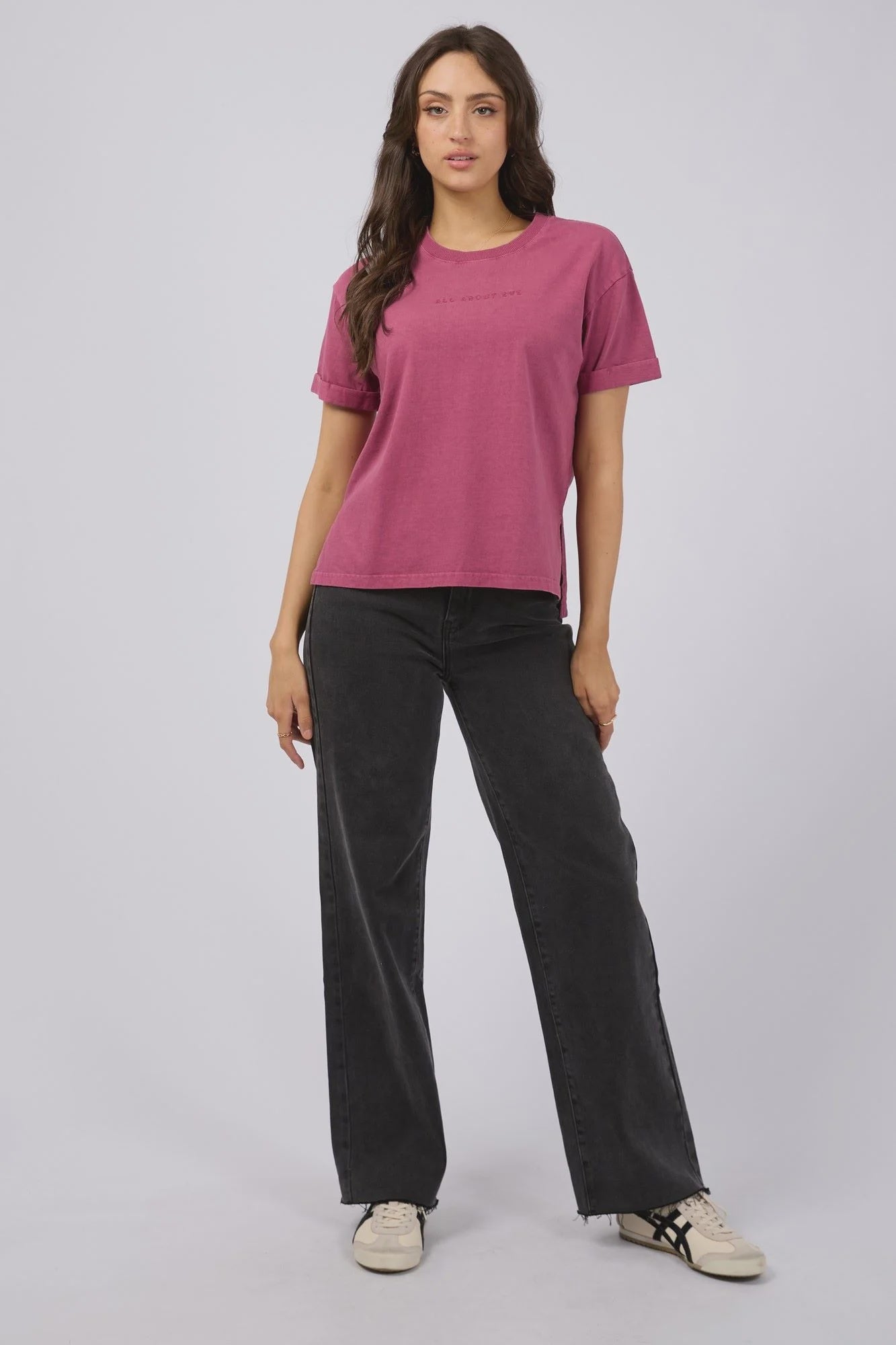All About Eve Washed Tee - Blush