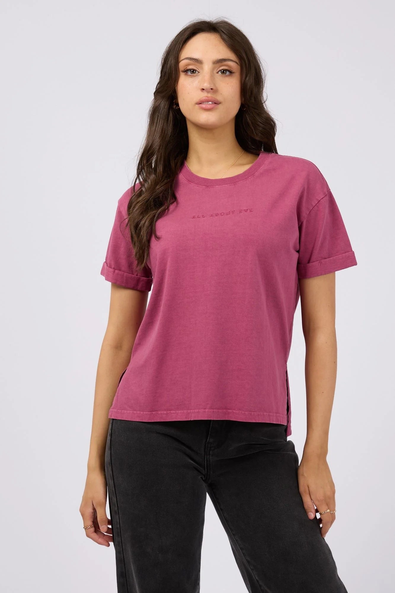 All About Eve Washed Tee - Blush